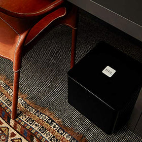 REL Acoustics T5x 125W Class AB amplifier inside the cabinet