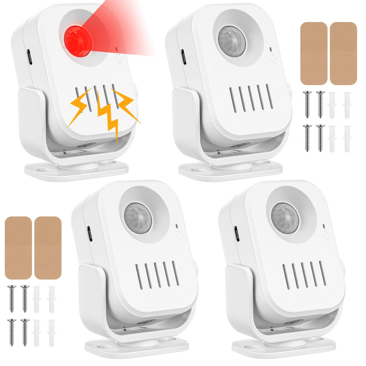 Relaxweex recordable PIR motion sensor doorbell with motion-triggered audio at entryways.