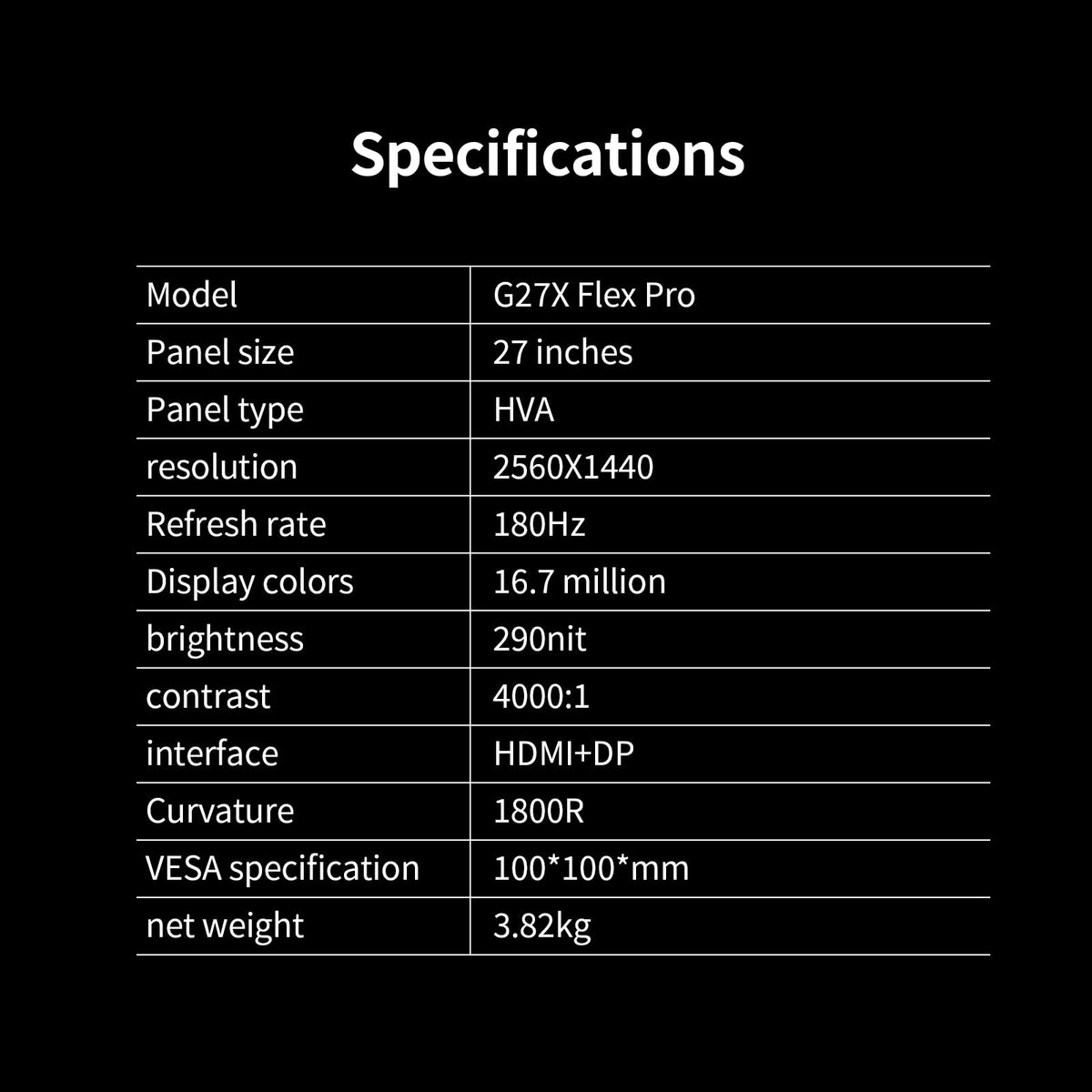 Reletech G27X displaying color test chart showing accurate color reproduction benefit