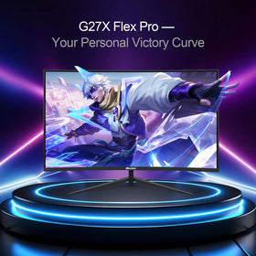 Reletech G27X in a desktop gaming setup showing smooth high-FPS benefit