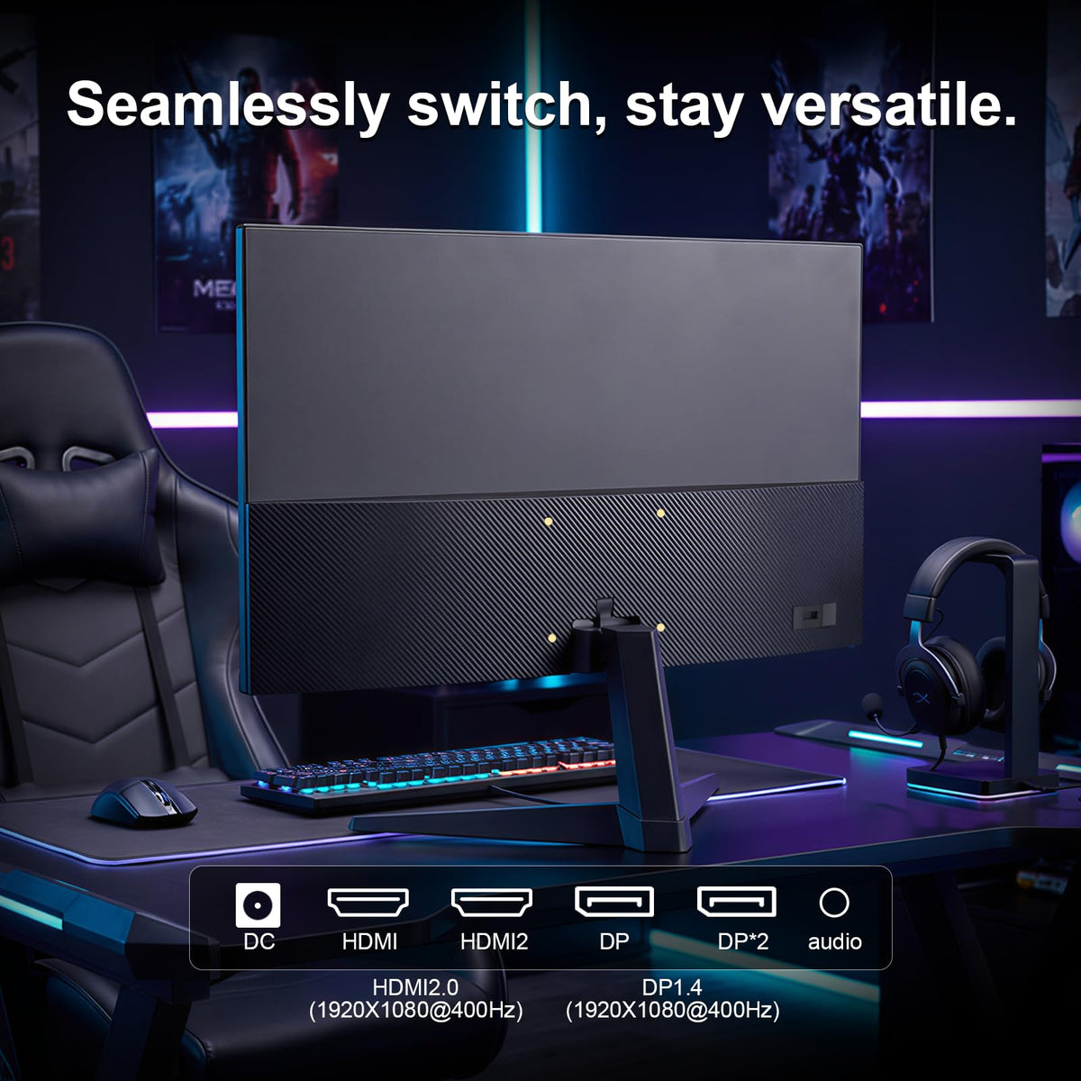 Reletech GT25 Sniper ports and VESA mounting options
