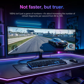 Reletech Raptor FreeSync reduces tearing for fluid gameplay.