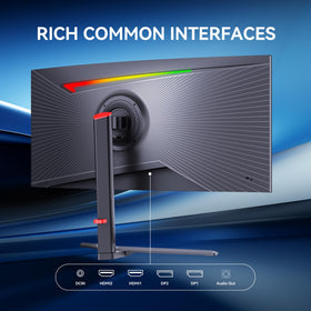 Reletech VESA mount-ready for flexible desk or wall installation