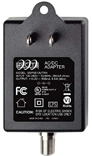 Reliable Cable modem port detail with power connector, shows always-active connection benefit