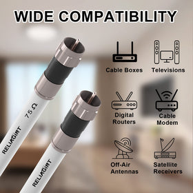RELIAGINT durable PVC-jacket coaxial cable suited for harsh environments.