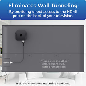 ReliaMount Apple TV mount compatible with all generations of Apple TV.