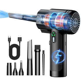 RELIDOL UltraBlow front view showing compact cordless design and portability benefit