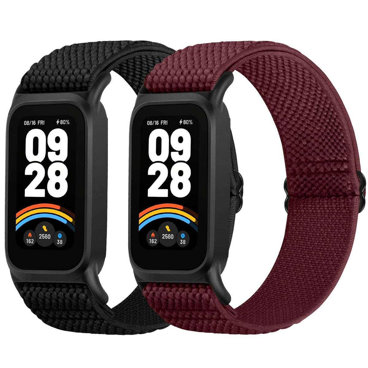 Relting elastic band for Xiaomi Smart Band 9 Active offers breathable comfort during workouts