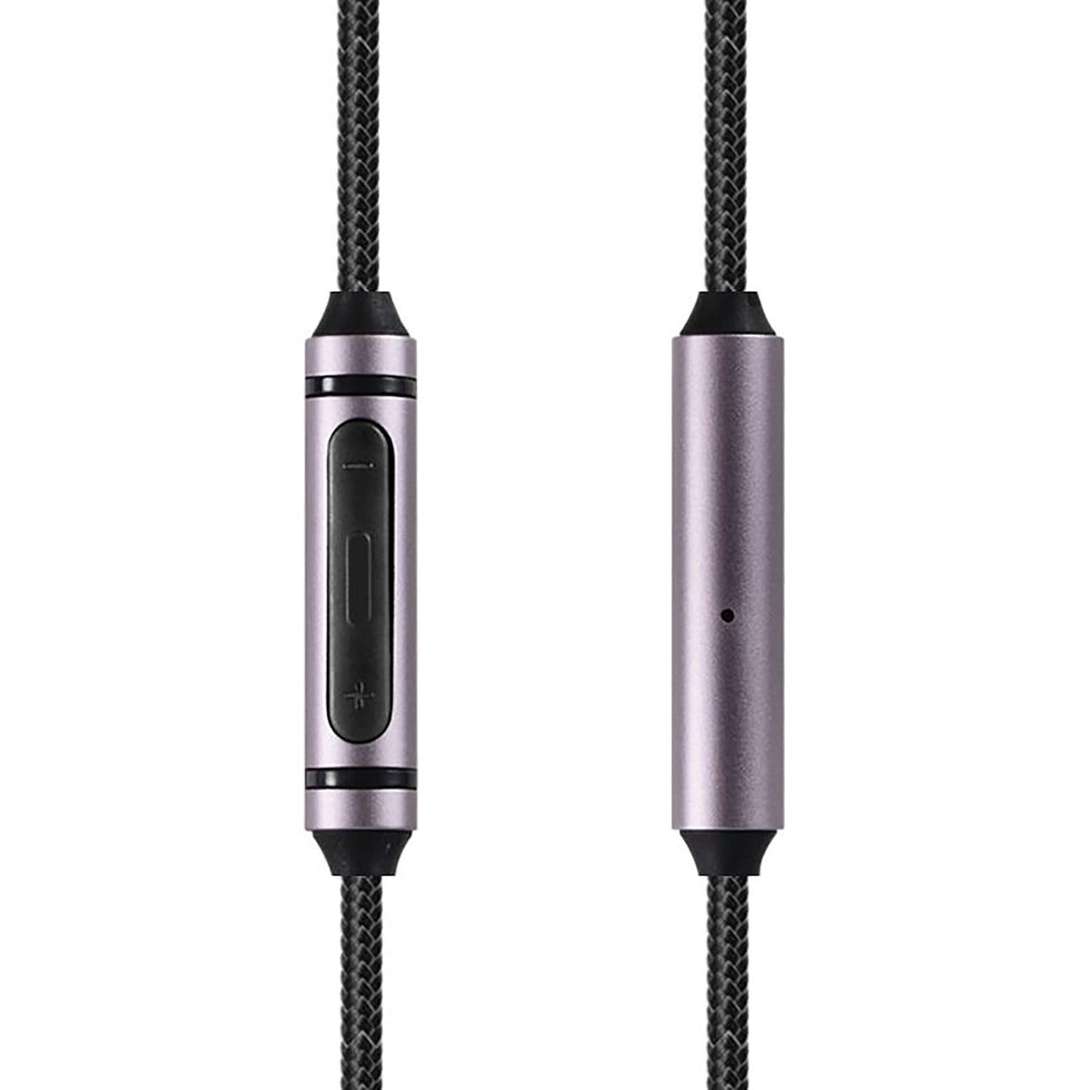 renensin 3.5mm L-plug inserted into smartphone port for secure low-profile connection