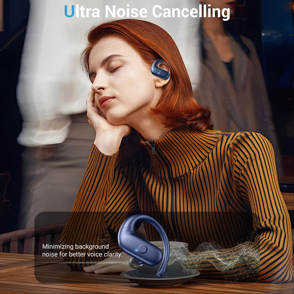 Renmou Bluetooth 5.4 connection enables fast pairing and stable range