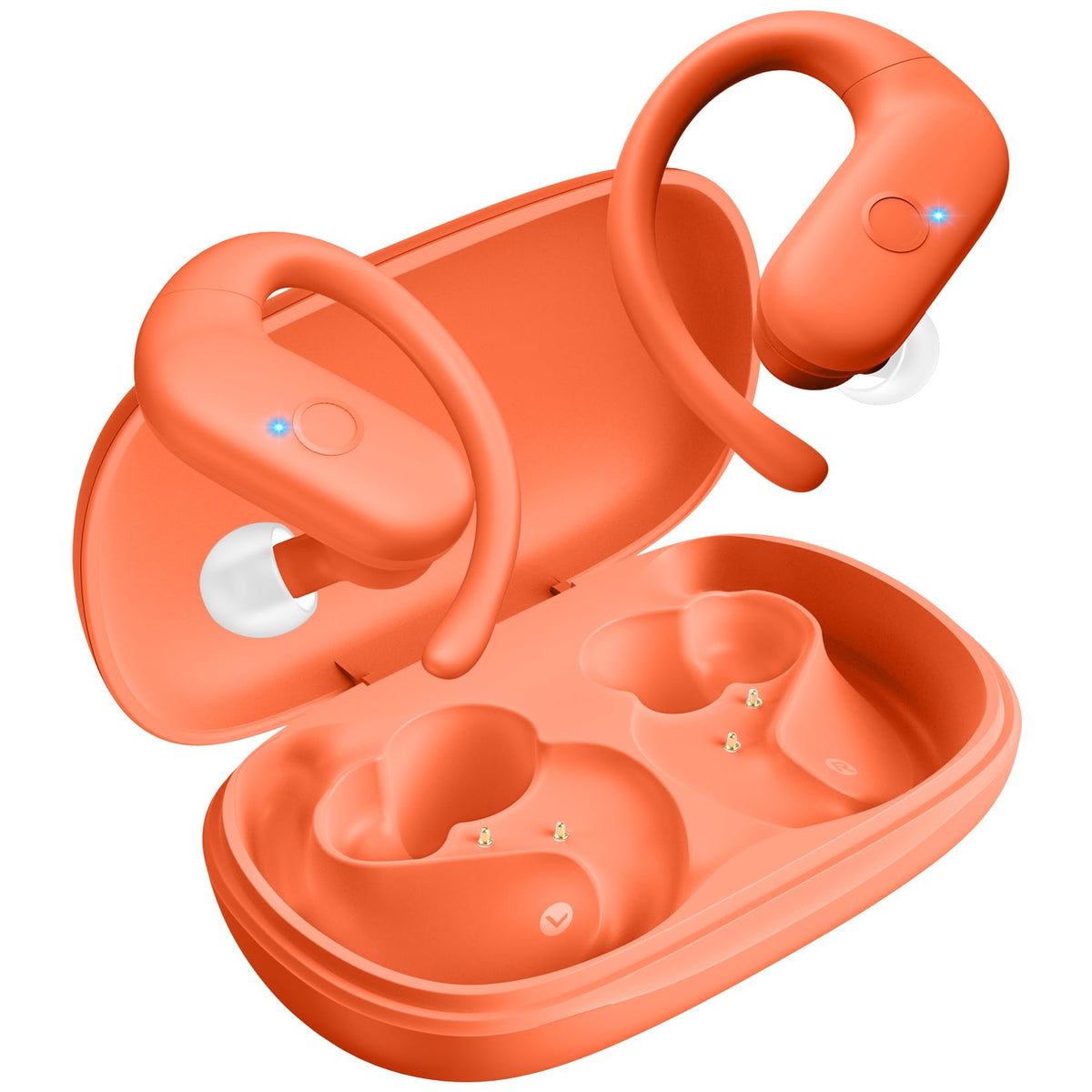 Renmou wireless earbuds with deep bass for workouts and daily listening.
