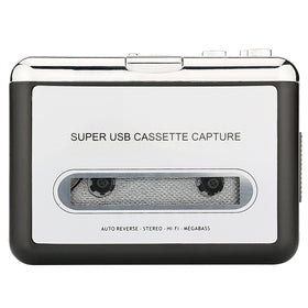 Reshow lifestyle listening park scene with player for portable retro music enjoyment