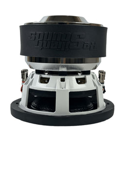 Resilient Sounds Gold 8-In Subwoofer cone detail showing high excursion design.
