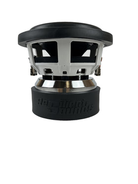Resilient Sounds Gold 8-In Subwoofer terminal area for flexible wiring.