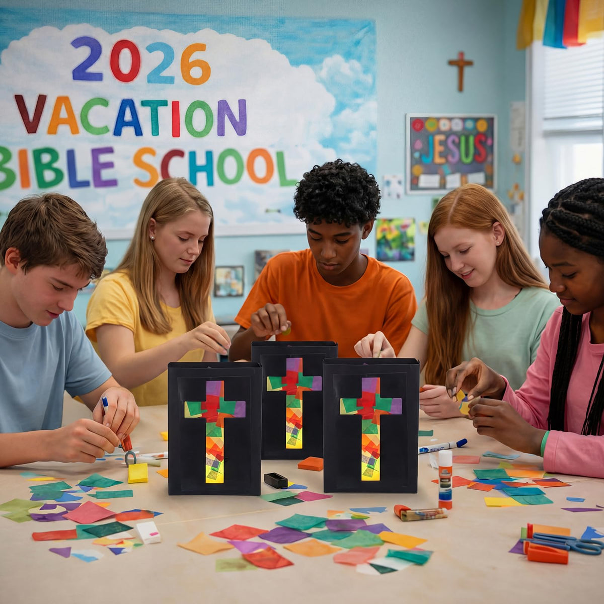 Bulk church craft kit ready for meaningful worship activities
