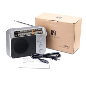 Retekess earphone jack detail enabling private listening with headphones