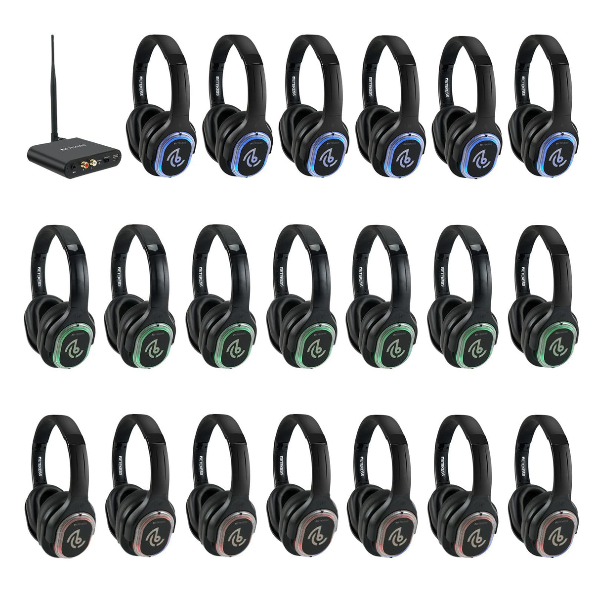 Retekess TA003 silent disco headphones deliver immersive hi fidelity sound for events