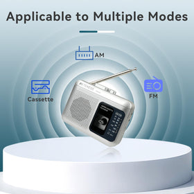 Retekess TR606 AM/FM dial for classic portable radio listening.