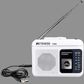 Retekess TR606 with extended AM/FM antenna for stable radio reception