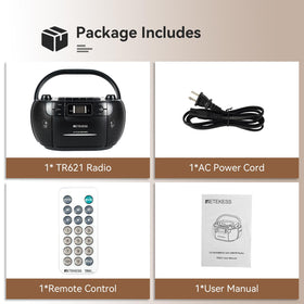 Retekess TR621 front panel controls for simple operation