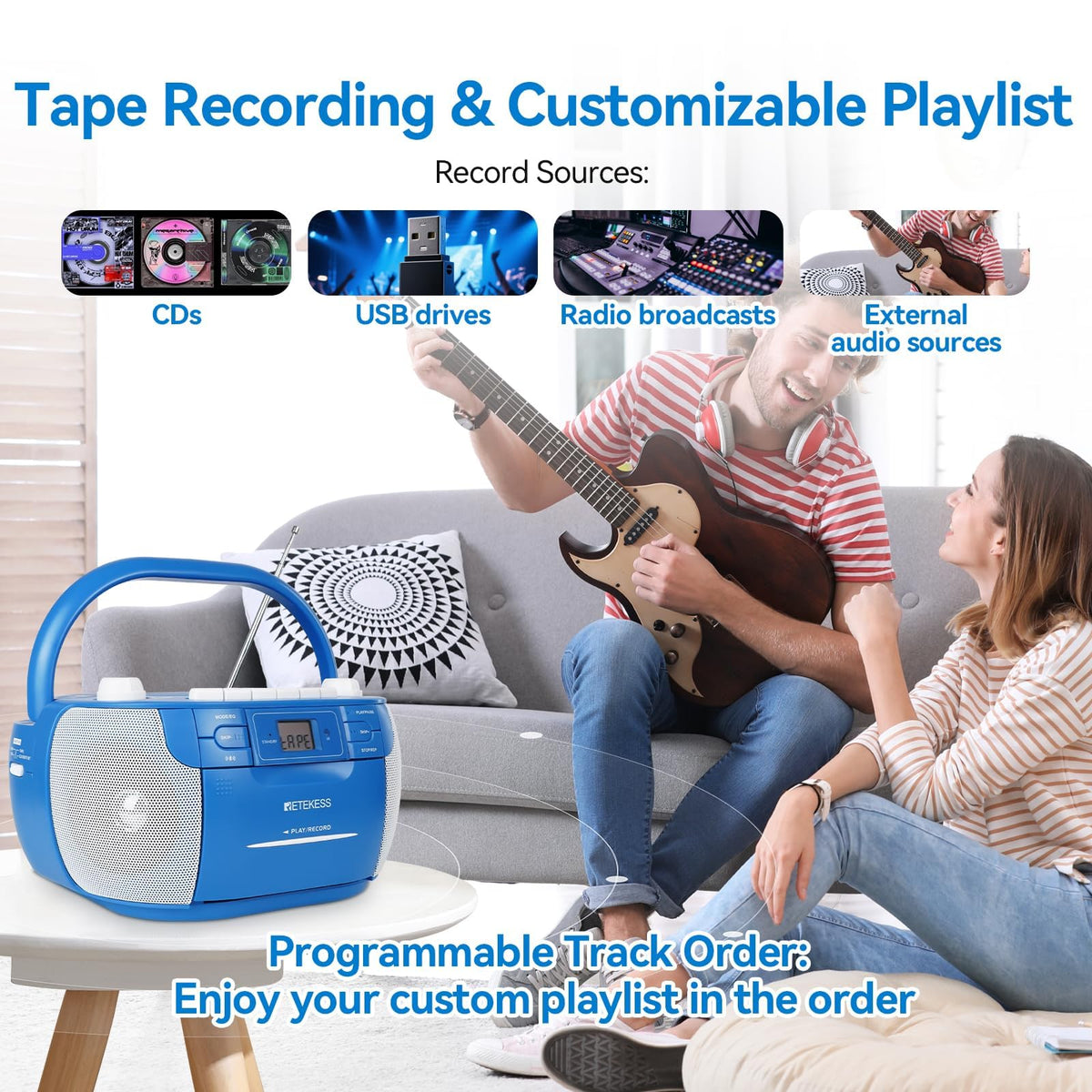Retekess TR621P remote control for convenient operation