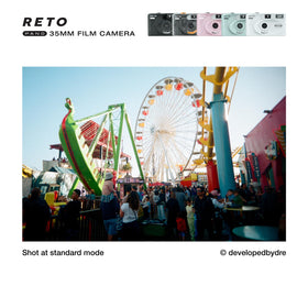 RETO PANO back open showing film compartment for 35mm loading