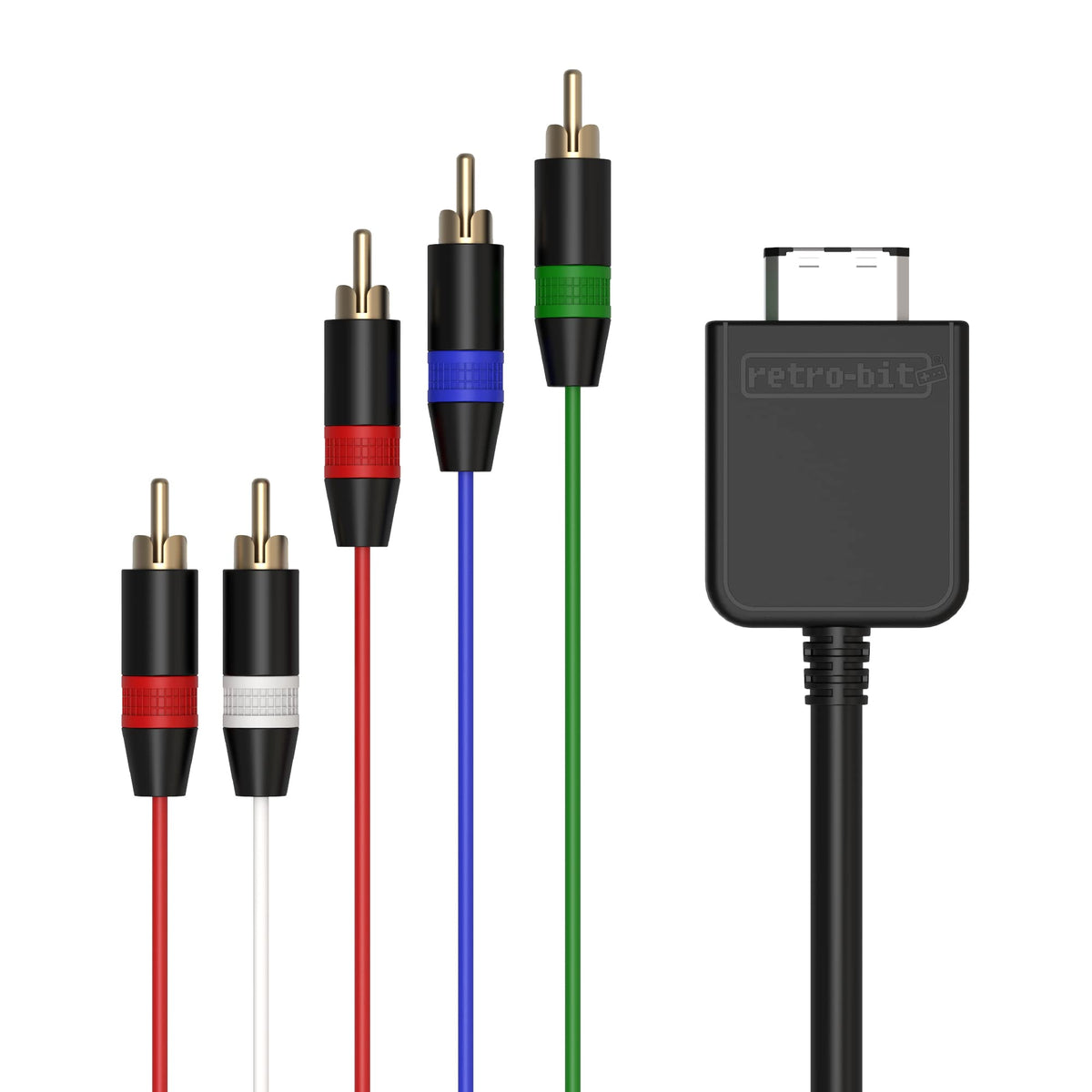 Retro-Bit Retro Prism Cable dual audio connections ensure authentic GameCube sound.