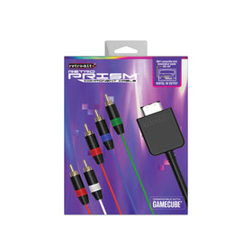 Retro-Bit Retro Prism Cable shielded design minimizes interference during gameplay.