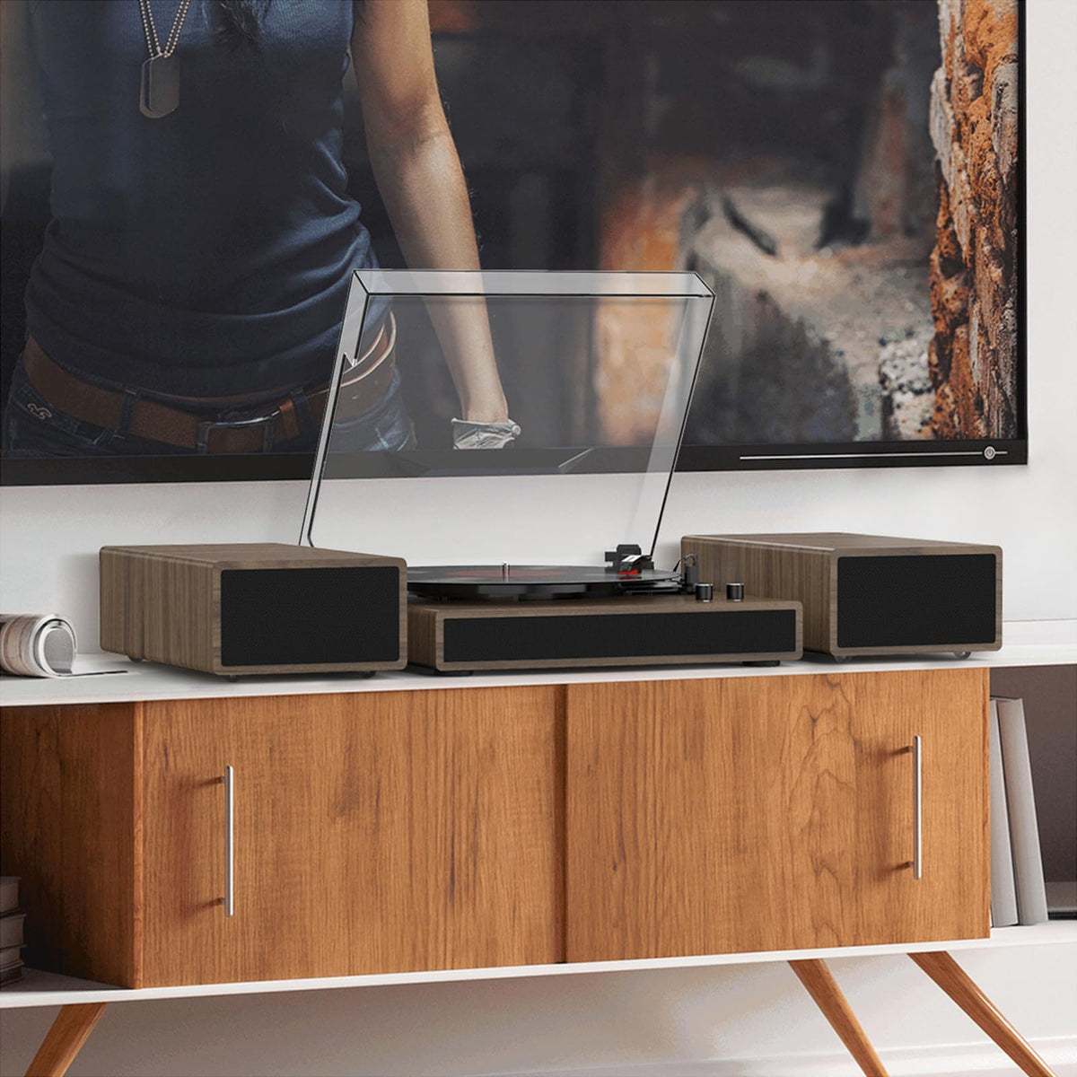RetroAudio Bluetooth connectivity for wireless streaming to external speakers