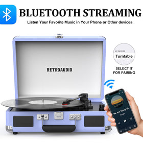 RetroAudio portable suitcase design lets you play anywhere with classic style
