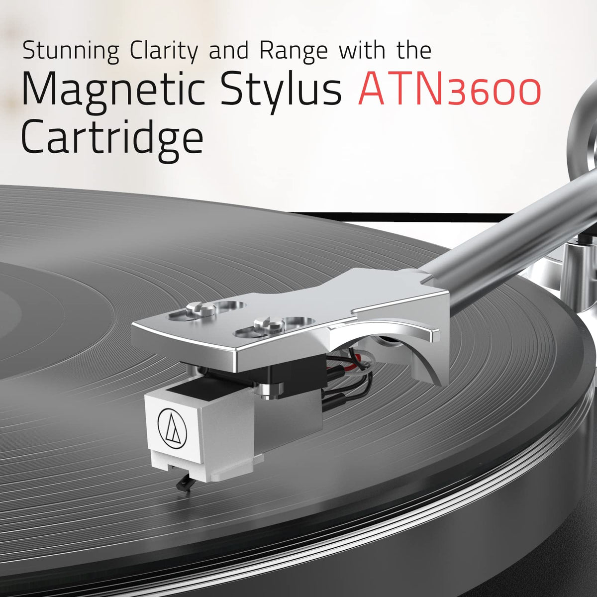 Retrolife aluminium platter precision provides stable high-fidelity rotation.