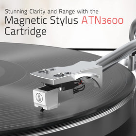 Retrolife aluminium platter precision provides stable high-fidelity rotation.