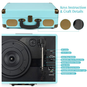Retrolife belt-driven turntable demonstrates smooth operation and balanced sound