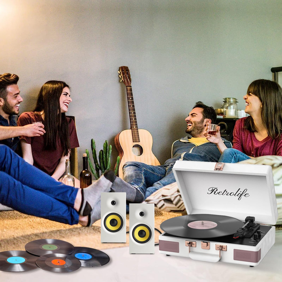 Retrolife Bluetooth connectivity for wireless streaming from a phone