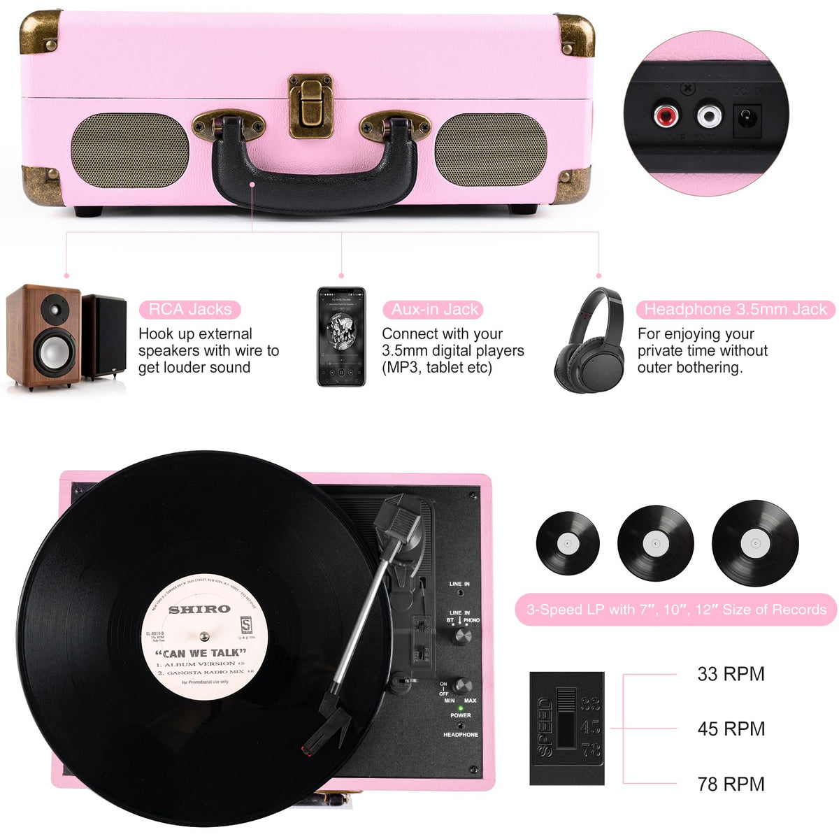 Retrolife Bluetooth streaming for wireless playback from mobile devices