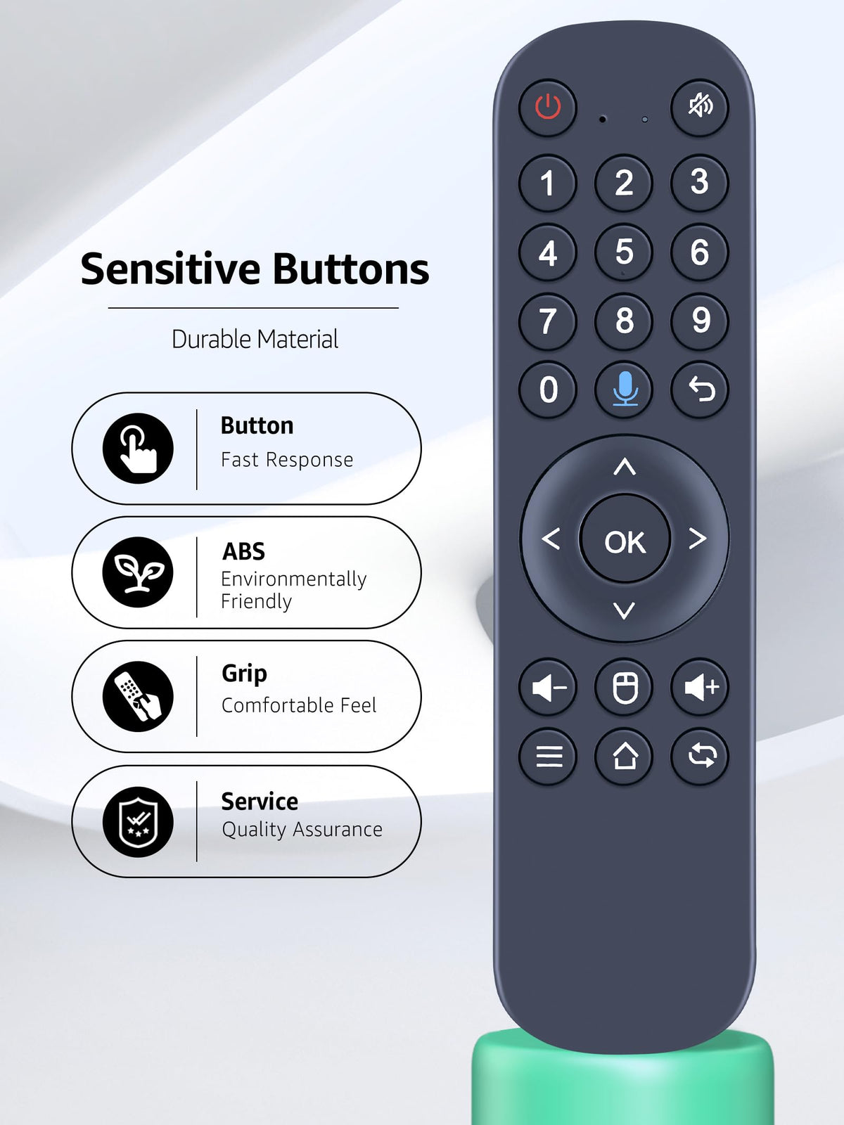 RETROSUN Bluetooth 5.0 remote enables near-instant voice commands