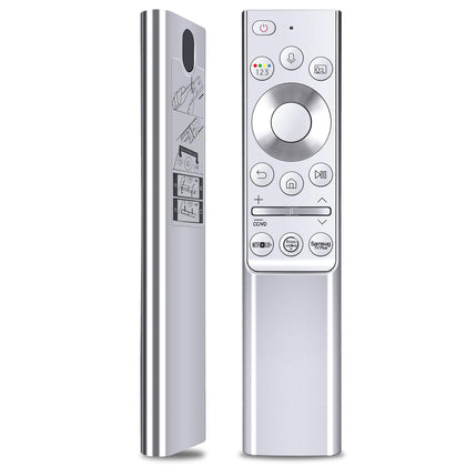RETROSUN BN59-01346A remote front view for Samsung The Terrace with comfortable grip.