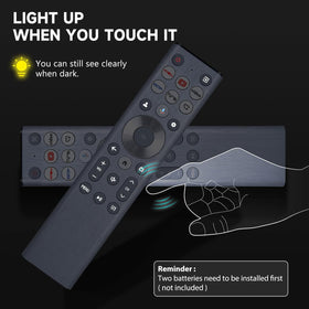 RETROSUN remote illuminated backlit keys for low-light visibility and quicker navigation
