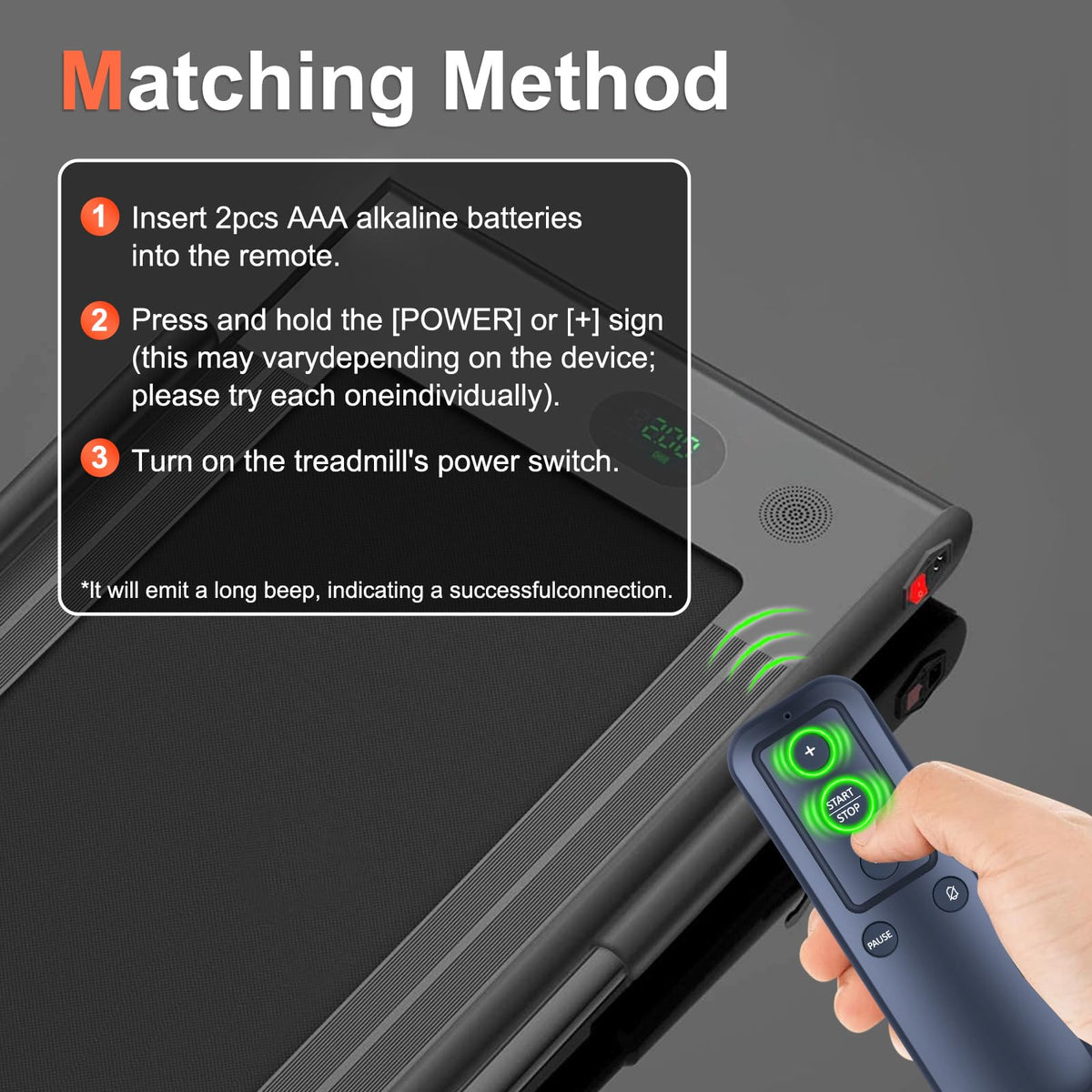 RETROSUN battery compartment open showing 2x AAA requirement for easy setup