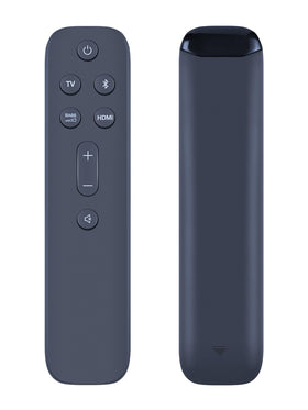 RETROSUN front view of remote showing full button layout and easy control