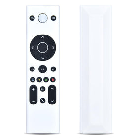 RETROSUN front view of white remote showing overall layout and easy access