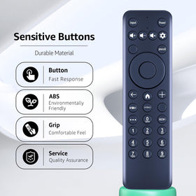 RETROSUN remote held in hand illustrating compact size and user control