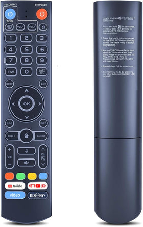 RETROSUN V3 Pro remote backlit buttons for easy night navigation.