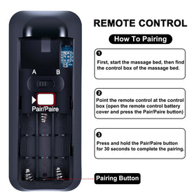 RETROSUN RF399A remote demonstrates long-range performance across a room.