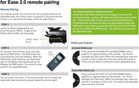 RETROSUN RF399A remote back cover exposed for quick pairing setup.