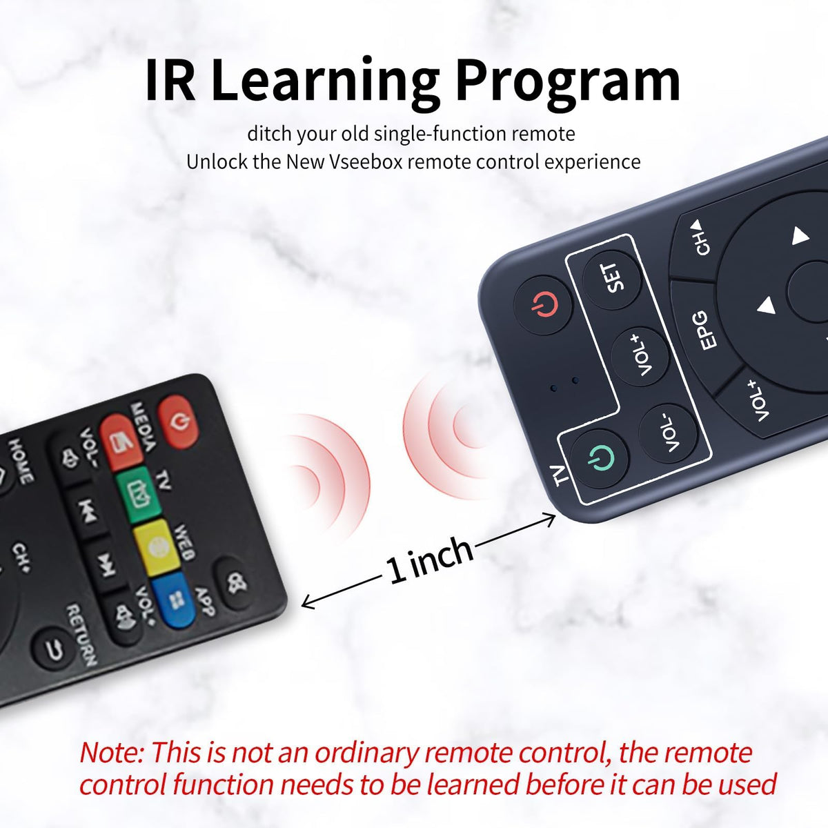 RETROSUN V2 Pro remote compatibility with vSeeBox devices for flexible use cases.