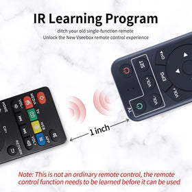 RETROSUN V2 Pro remote compatibility with vSeeBox devices for flexible use cases.