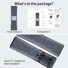 RETROSUN XR11 packaging includes remote and manual for replacement.