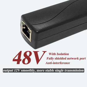 REVODATA splitter beside ruler showing compact dimensions for tight installation spaces