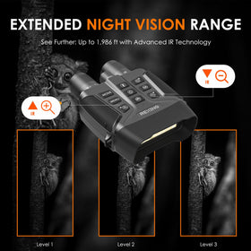 RexingUSA B1 built-in compass and dual-mode flashlight aid navigation